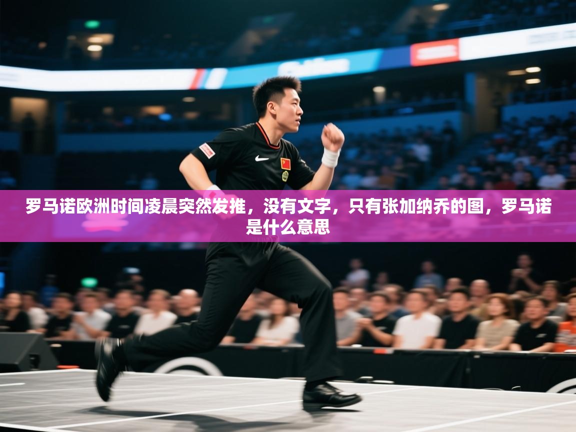 罗马诺欧洲时间凌晨突然发推，没有文字，只有张加纳乔的图，罗马诺是什么意思  第1张