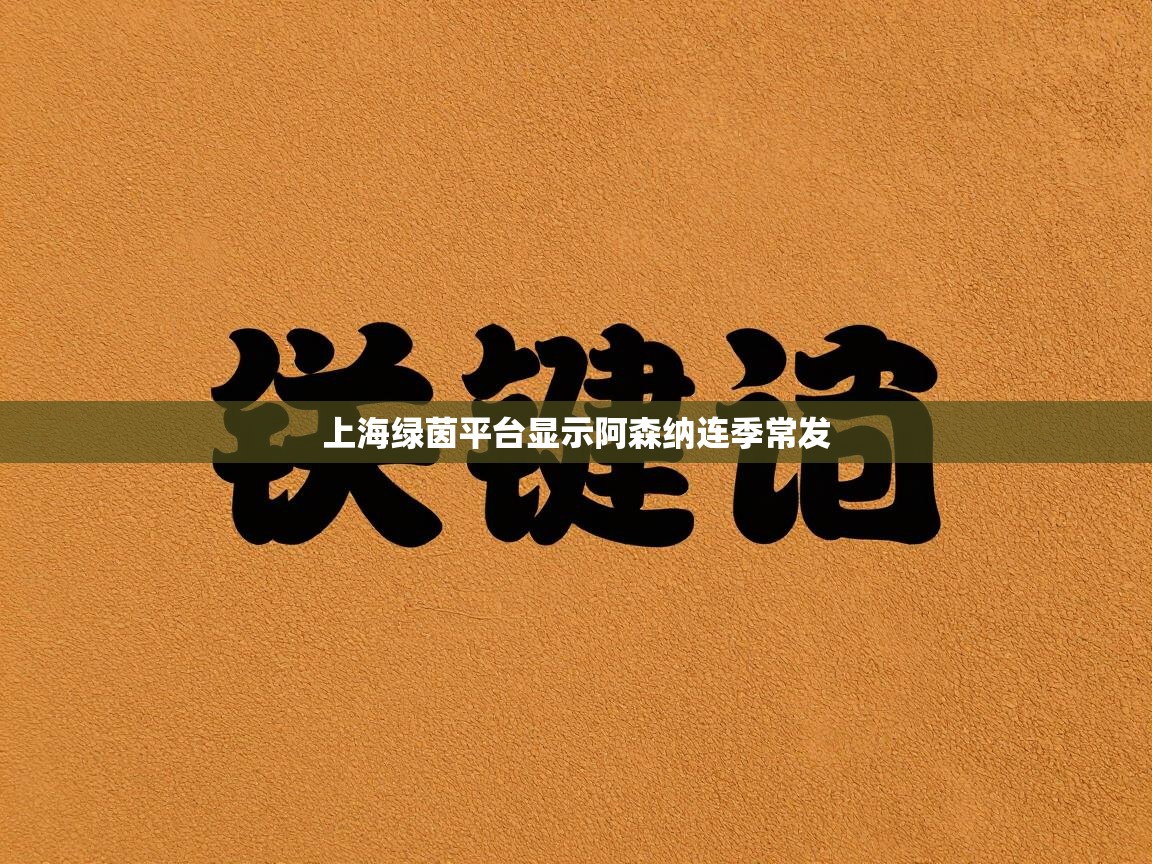 上海绿茵平台显示阿森纳连季常发  第2张